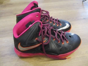 Nike Lebron James MMIII Basketball Shoes Men's Size 9.5 Black & Pink. - Picture 1 of 11