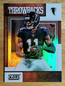 2019 Score Throwbacks #1 Julio Jones - Picture 1 of 2