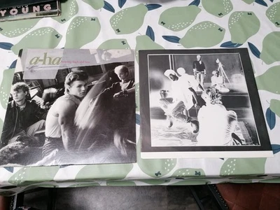 A-Ha Hunting High and Low 1985 Vinyl LP Warner Bros. - Image 1 of 4