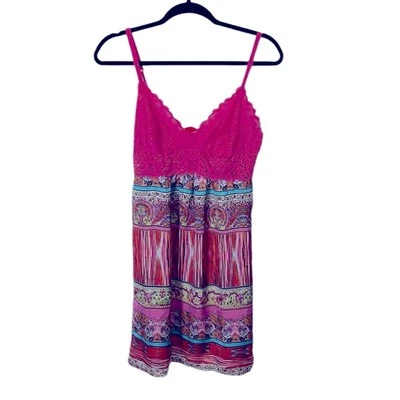 Vestido camisón Josie Natori multicolor, para mujer talla S Foto 1 de 4