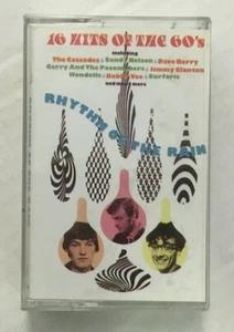 Various Artists "Rhythm Of The Rain: 16 Hits Of 60's" Tape Cassette Never Played - Picture 1 of 4