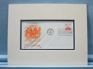 Feuerwehrleute & der Feuerwehrpumpenmotor & Ersttag Abdeckung der Feuerwehrpumpe Stempel - Bild 1 von 1