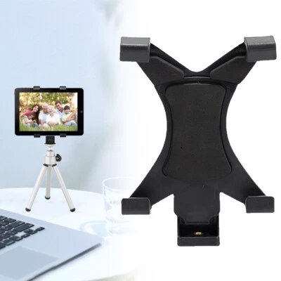 Universal Tablet Tripod Mount Clamp Adapter Holder For iPad Tablet Easy To Carry - image 1 of 4