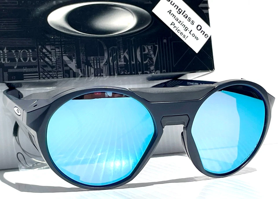 Oakley CLIFDEN Mt Translucent Blue POLARIZED PRIZM Deep Water Sunglass OO9440-05