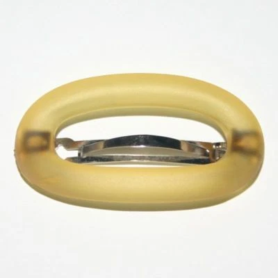 Заколка Navarro мини маленькая заколка круглый овальный круг форма O сделано во Франции - Изображение 1 из 4