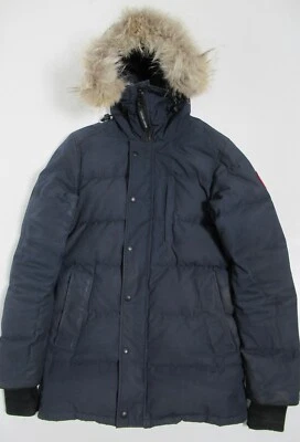 Canada Goose Men's Carson Parka 3805M Admiral Blue Size S - Image 1 of 4