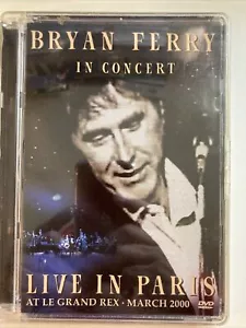 Bryan Ferry in Concert - Live in Paris at Le Grand Rex (DVD, 2001) K - Picture 1 of 4