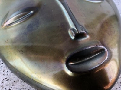 复古 ERNEST IGL 胸围艺术装饰青铜立体主义墙壁雕塑雕像 Hagenauer — 第 1/4 张图片