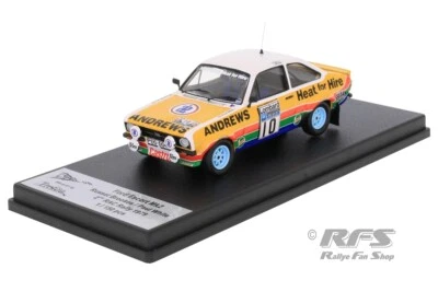 Ford Escort RS 1800 Mk II RAC Rallye 1979 Russell Brookes Andrews 1:43 Trofeu