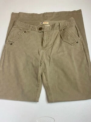 Faded Glory Brown Pants Cotton Blend Size 10 - Image 1 of 4