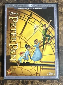 Peter Pan (Blu-ray/DVD, 2013, 2-Disc Set, Diamond Edition DVD/Blu-ray) - Picture 1 of 6