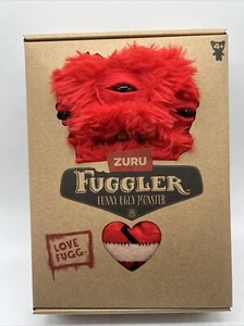Fuggler Funny Ugly Monster Love Fugg Red Valentine's Day Limit Edition Stuffed - Picture 1 of 6