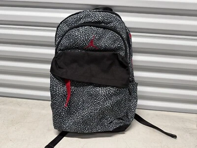 Nike Air Jordan Retro X 10 Mochila Cemento Blanco Negro Bolso para Laptop Foto 1 de 4