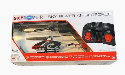 SkyRover Knight Force RC Helicopter Indoor/Outdoor 6 Way Remote Control NEW - Image 1 of 3