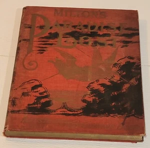 Original Milton’s Paradise Lost Book, with 50 Illustrations by Gustave Doré, Vtg - Foto 1 di 21