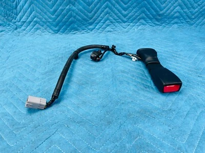 Lexus SC430 Front Passenger Seat Belt Buckle Black 2002 2003 2004 2005 2006 OEM - Image 1 of 4