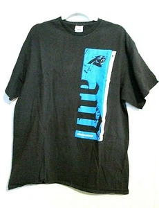 Carolina Panthers #ITS MILLER TIME Mens Crewneck Black T-Shirt XL Delta Pro     - Picture 1 of 11
