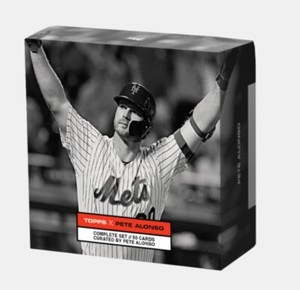 2020 TOPPS x PETE ALONSO CURATED BOX NY METS FACTORY SEALED NIB