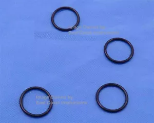 4 Rubber Slide Bumper o-ring Trumpet/cornet Getzen,Kings,Bach,Jupiter,Conn oring - Picture 1 of 2