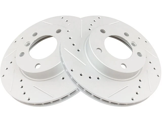 Juego de rotor de freno delantero TRQ 58YZ71C para BMW 328is 1996-1999 Foto 1 de 1