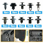 Set of 100 pcs Car Body/Bumper Push Pin Rivet Retainer Trim Moulding Clip Parts