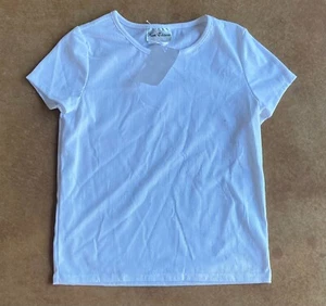 New Rare Editions Big Girls Short Sleeve Short, White, Size 16 - Picture 1 of 1