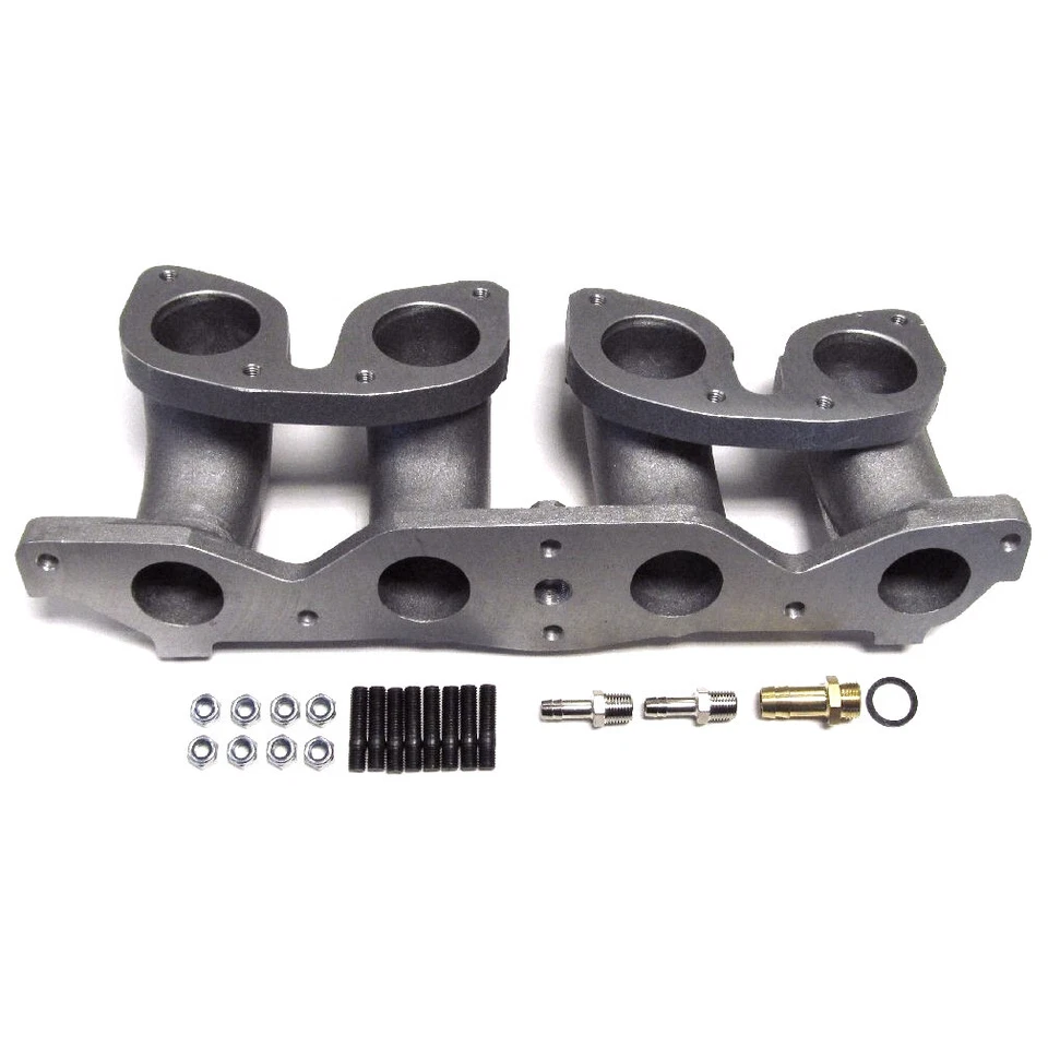 Coletor Ford Pinto OHC 1.6/2.0L adequado para Dellorto DRLA e Weber IDF - Imagem 1 de 1