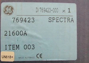 GENERAL ELECTRIC GE MIR E250 3P SPECTRA Series Trip Assembly 769423 21600A - Picture 1 of 5