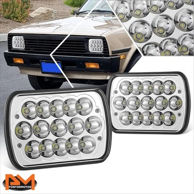 Faros LED para 85-96 Lynx/Topaz/Mighty Max/Mirage/Starion/Tredia 7X6 H6054 Foto 1 de 4