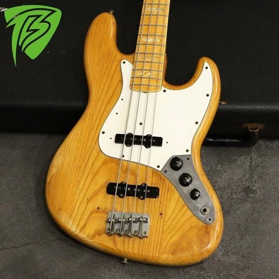Fender 1974-1976 Jazz Bass Natural Electric Bass Guitar - Image 1 of 4