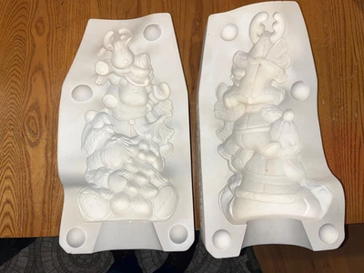 "Molde deslizante de cerámica Riverview Christmas Stack 991 2003 vintage casi 15"" de alto" Foto 1 de 4