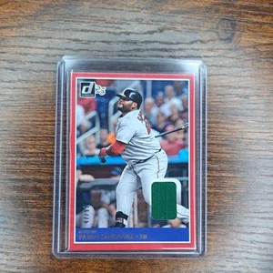 2025 Donruss Baseball - Pablo Sandoval - Red Retro Jersey Relic #d 47/99 - Picture 1 of 2