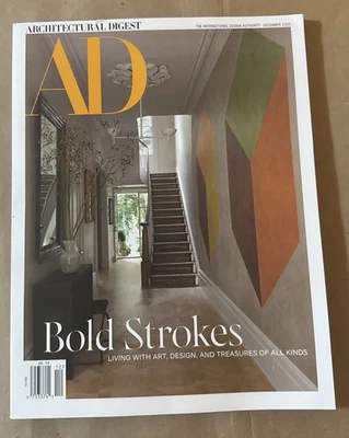 Architectural Digest AD Magazine December 2025 Bold Strokes - Image 1 of 3