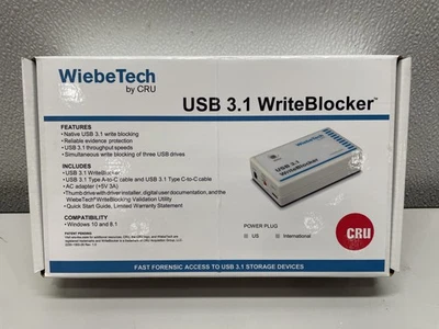 CRU WiebeTech USB 3.1写块器 — 第 1/4 张图片