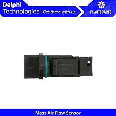 Sensor de flujo de aire de masa turboalimentado Delphi para Porsche Cayenne 2003-2006 4,5 L V8 Foto 1 de 4