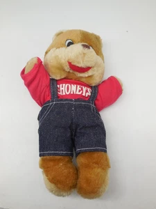 DD7 Vintage Shoney's Bear With Overalls Promo from SHONEY'S Restaurant 11" - Picture 1 of 6