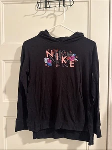 Kids Large Nike Long Sleeve Hooded Shirt - Picture 1 of 2