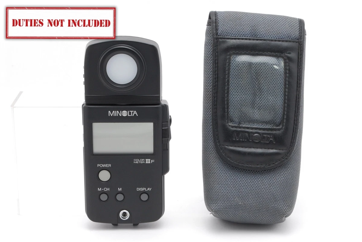 その他 MINOLTA COLOR METER III F Minolta Color Meter IIIF III F w/ Case [EXC]