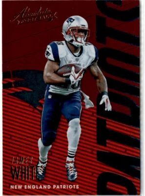 James White New England Patriots 2018 Panini Absolute #67 - Image 1 of 2