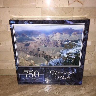 WONDERFUL WORLD GRAND CANYON 750 PC JIGSAW PUZZLE  - Image 1 of 3