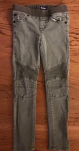 Hudson Girls Moto Skinny Jeans Green 5 Hard To Find - Picture 1 of 1
