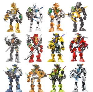 Hero Factory Star Warrior Bionicle Building Blocks Furno Evo Combined Robot - Picture 1 of 42