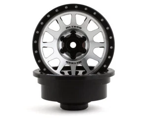 Pro-Line SCX6 2.9” Method 305 Aluminum 1/6 Wheel Faces (Silver) (2) (+2 Offset) - Picture 1 of 4