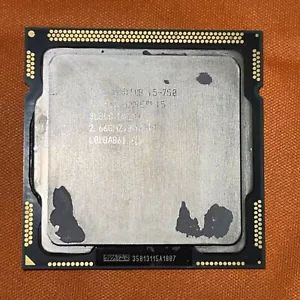INTEL CORE i5-750 2.66GHZ CPU PROCESSOR - Picture 1 of 3