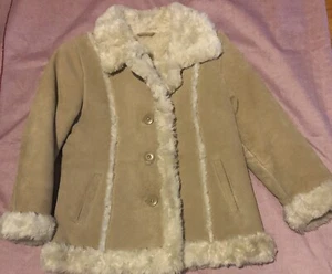 WILSON SUEDE CHILD COAT 4-5 YRS OLD  - Picture 1 of 8