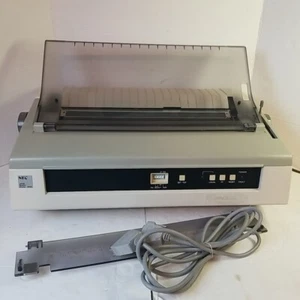 13" NEC Letter Quality Printer 3550 Spinwriter - Powers On Clicking Sound - Picture 1 of 15