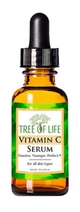 Tree of Life Vitamin C Brightening Facial Serum with Moisturizing Vitamin E for - Picture 1 of 4