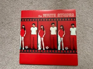 The Jack White Stripes 2002 12" Vinyl LP re-issue on V2 Lyric Inner Mint - Picture 1 of 6