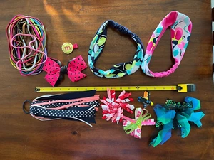 Lot of 25 hair accessories for girls, used - Picture 1 of 5