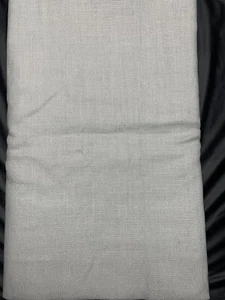 1-Restoration Hardware Belgian Heavyweight Textured Panel RP 50x84 Mist/Grey - Picture 1 of 4